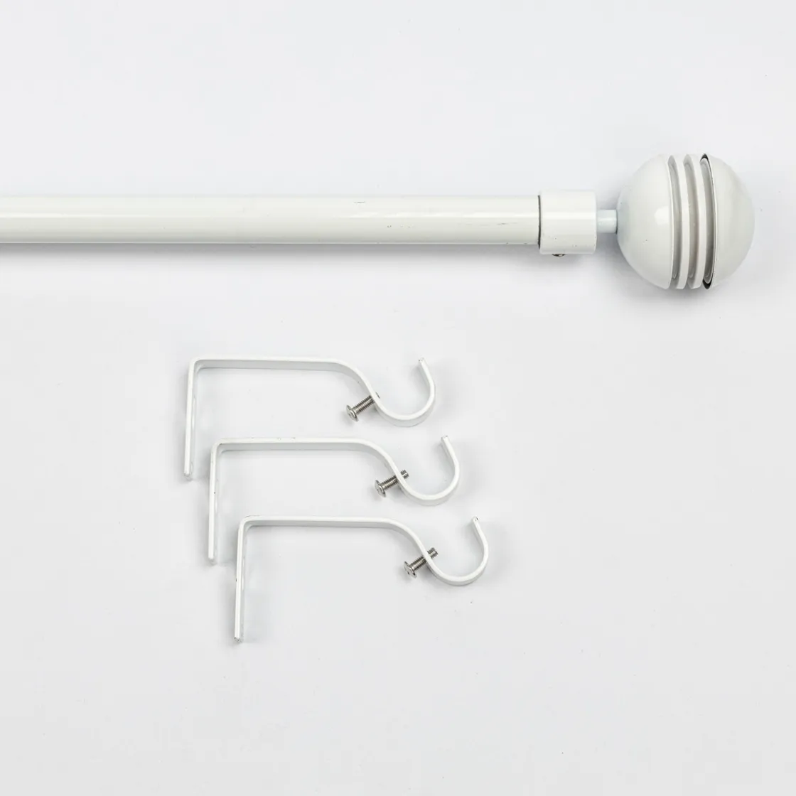 Varillas Y Accesorios>Set Barra Cortina Extensible 210-380Cm