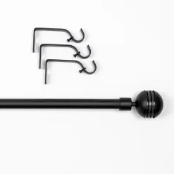 Varillas Y Accesorios>Set Barra Cortina Extensible 120-210Cm