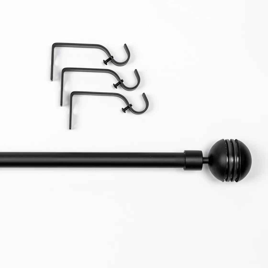 Varillas Y Accesorios>Set Barra Cortina Extensible 120-210Cm