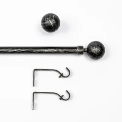 atmosphera Varillas Y Accesorios>Set Barra Cortina Extensible 120-210Cm