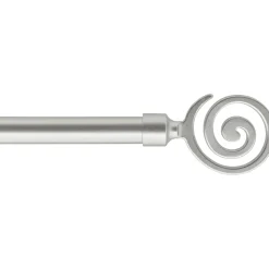 Varillas Y Accesorios>Set barra extensible ZOLA plateado 120-210cm