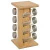 5five Cajas Y Frascos>Set de 8 tarros de especias con soporte