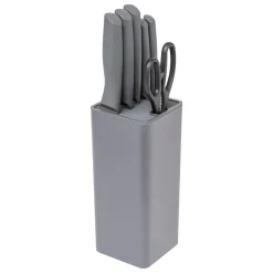 5five Placas Calefactoras Y Tablas De Cortar>Set de cuchillos y tijeras con soporte NÉO