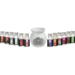 atmosphera Ambientadores>Set de quemador y aceites perfumados