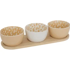 atmosphera Degustación>Set para aperitivos LEOPARDI 6x10x30cm