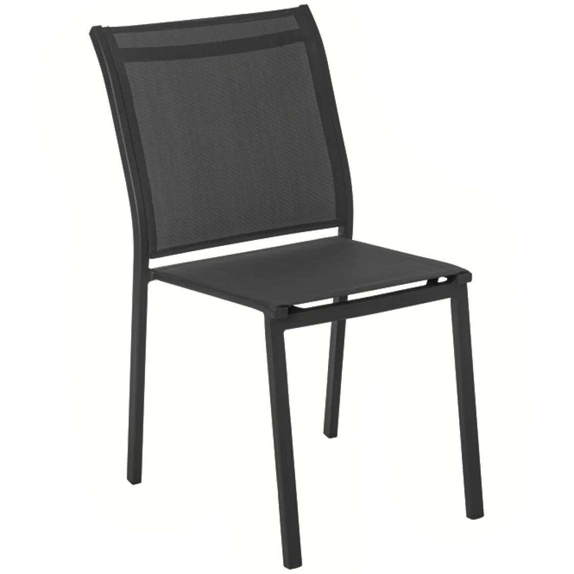 hespéride Sillas Y Pufs De Jardín>Silla apilable ESSENTIA gris antracita