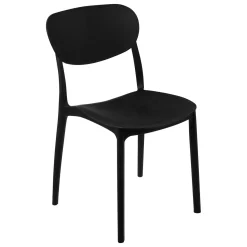 5five Sillas, Sillones Y Bancos>Silla Apilable Negra