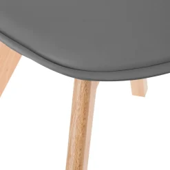 atmosphera Sillas, Sillones Y Bancos>Silla BAYA gris oscuro
