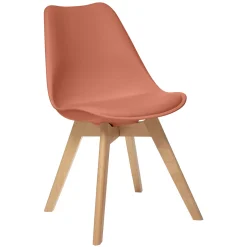 atmosphera Sillas, Sillones Y Bancos>Silla Baya Terracota 48x55x81Cm