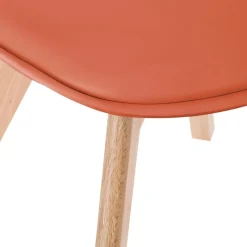 atmosphera Sillas, Sillones Y Bancos>Silla Baya Terracota 48x55x81Cm