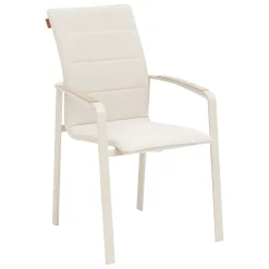 hespéride Sillas Y Pufs De Jardín>Silla DIESE ivoire y argile
