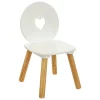 atmosphera4kids Mobiliario>Silla Douceur Con Corazones Blanca