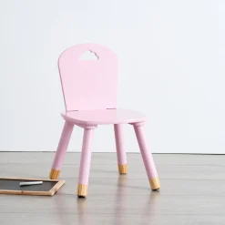 atmosphera4kids Montessori>Silla Douceur Rosa Mdf 50x31.5x32Cm