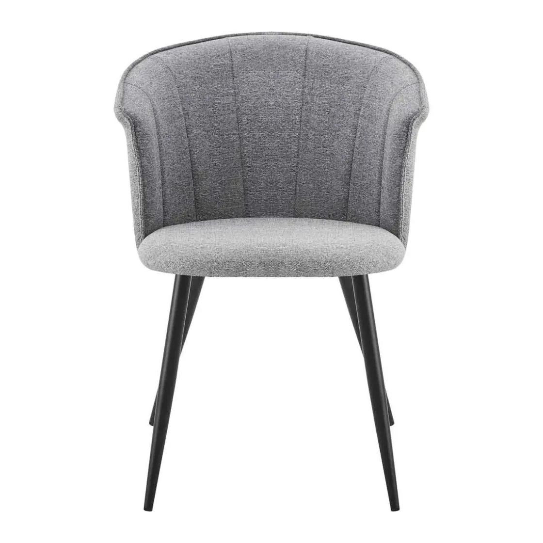 Sillas, Sillones Y Bancos>Silla LOLA gris de tela