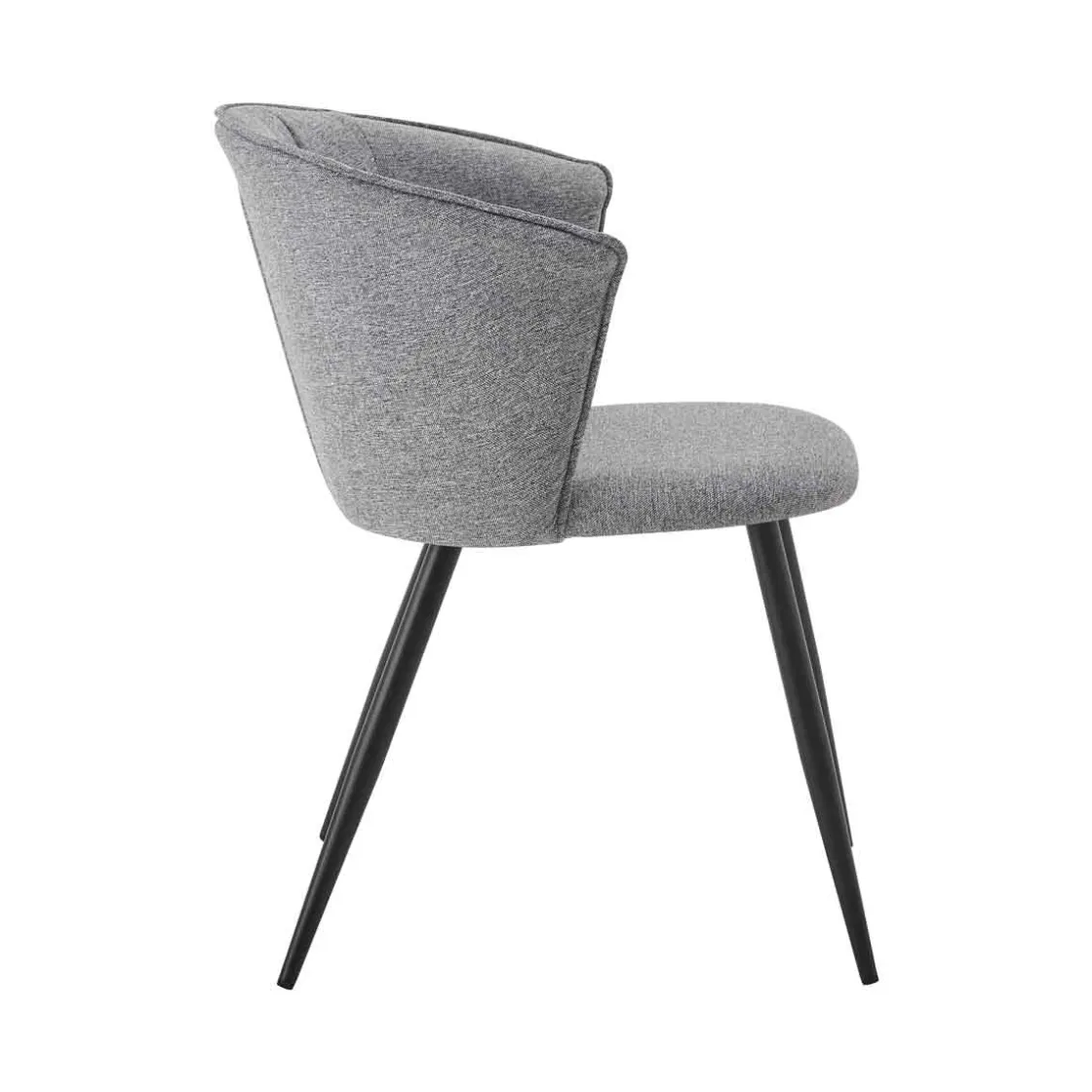 Sillas, Sillones Y Bancos>Silla LOLA gris de tela
