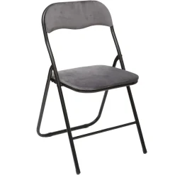 5five Sillas, Sillones Y Bancos>Silla Plegable C/Asiento De Terciopelo