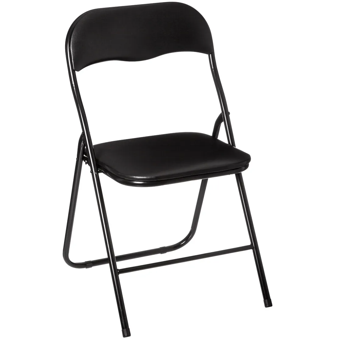 Sillas, Sillones Y Bancos>Silla plegable con asiento negro