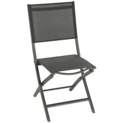 hespéride Sillas Y Pufs De Jardín>Silla plegable ESSENTIA gris antracita