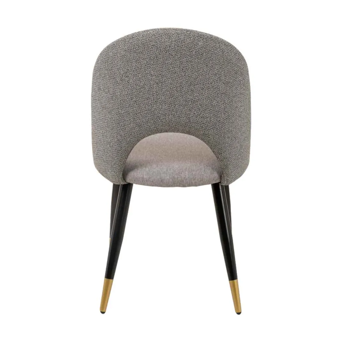Sillas, Sillones Y Bancos>Silla RICK gris con patas metálicas
