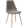 atmosphera Sillas, Sillones Y Bancos>Silla Roka Gris Pardo 45x53x87Cm