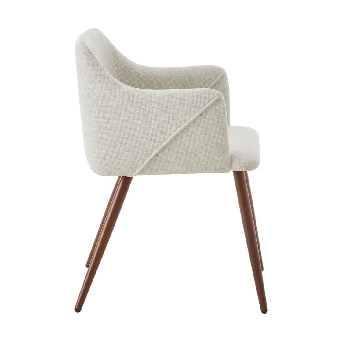 Sillas, Sillones Y Bancos>Sillón ALDRIDGE de tejido beige