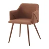 Sillas, Sillones Y Bancos>Sillón ALDRIDGE de tejido terracota