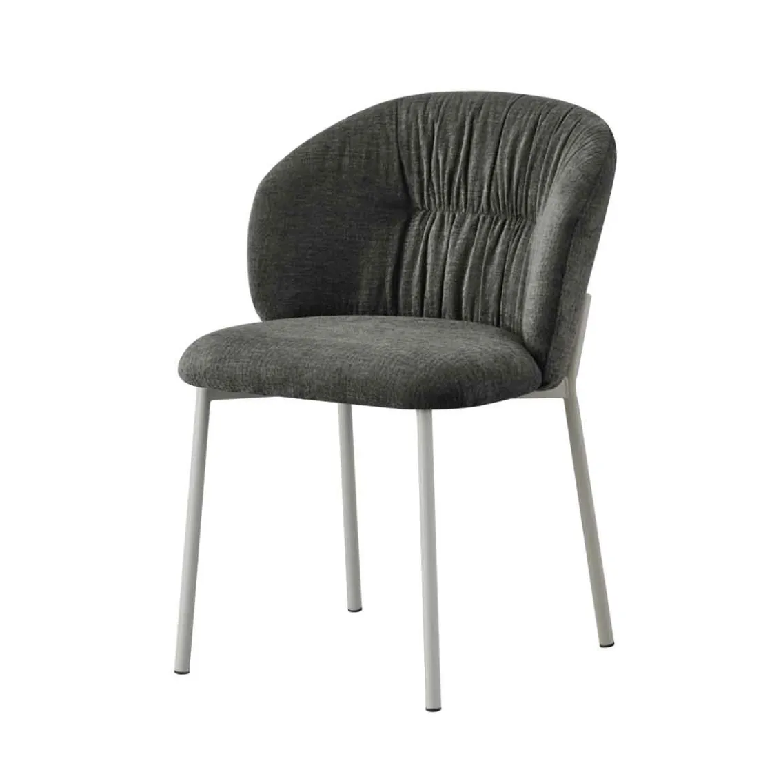Sillas, Sillones Y Bancos>Sillón MONTFORT en tejido gris oscuro