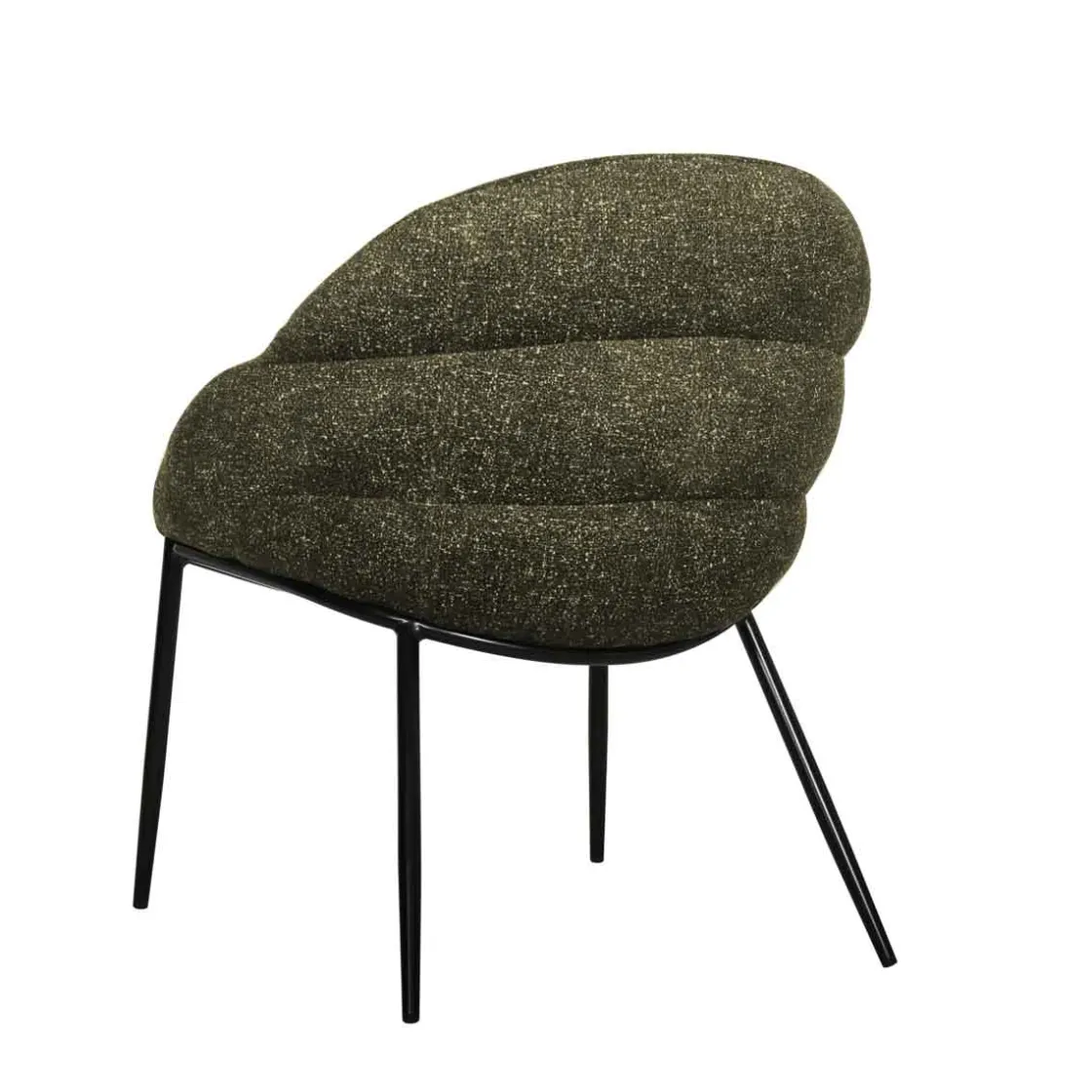 Sillas, Sillones Y Bancos>Sillón PRIENE de tejido verde