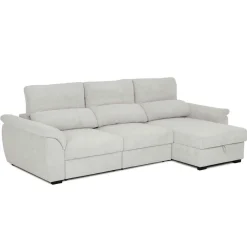 Sofás Y Sillones|Estilo Rústico>Sofá cama BREMAN gris c/arcón y chaise longue