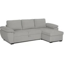 Sofás Y Sillones>Sofá cama DRESDEN con arcón y chaise longue beige