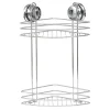 Accesorios De Baño>Soporte Esquina C/2 Estantes Y Ventosa