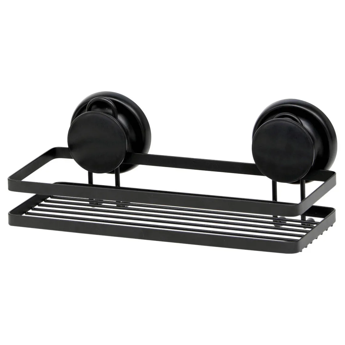 Accesorios De Baño>Soporte Metálico Rectangular C/Ventosas
