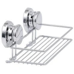 Accesorios De Baño>Soporte/Estante C/Ventosas Cromado