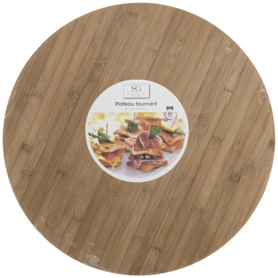 secret d'gourmet Degustación>Tabla Giratoria De Bambú 50Cm