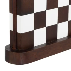 atmosphera Accesorios|Estilo Industrial>Tablero de ajedrez TWISTED de madera 27x28cm