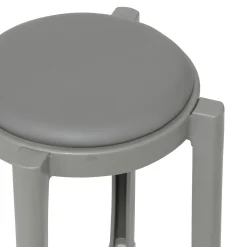 5five Sillas, Sillones Y Bancos>Taburete apilable PLASTA gris
