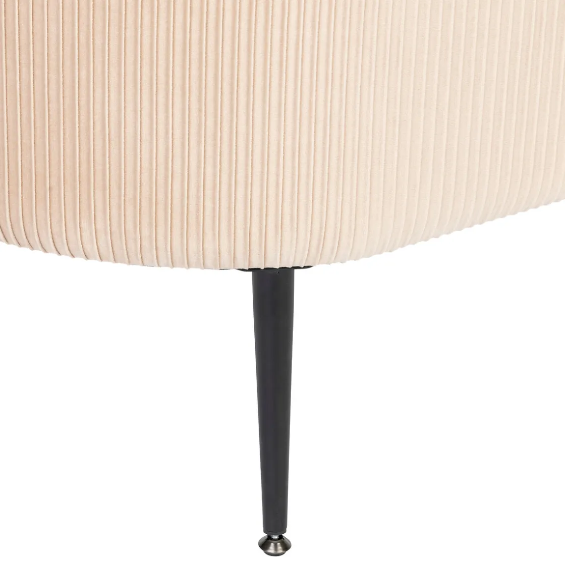 atmosphera Puff Y Banquitos|Estilo Contemporaneo>Taburete Beige Solaro Con Cofre De Almacenaje