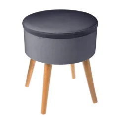 atmosphera Puff Y Banquitos|Estilo Contemporaneo>Taburete Con Almacenamiento 38x38x44