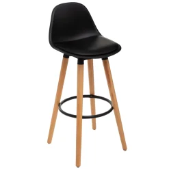 atmosphera Sillas, Sillones Y Bancos>Taburete de bar MAXON negro