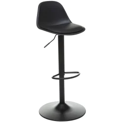 atmosphera Sillas, Sillones Y Bancos>Taburete de bar negro AIKO