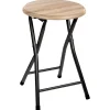 5five Sillas, Sillones Y Bancos>Taburete Plegable Metal+Madera