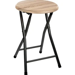 5five Sillas, Sillones Y Bancos>Taburete Plegable Metal+Madera