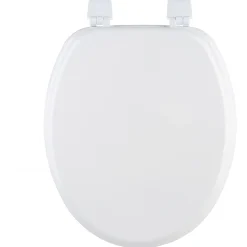 5five Accesorios De Baño>Tapa De Inodoro De Madera Luxe Blanca