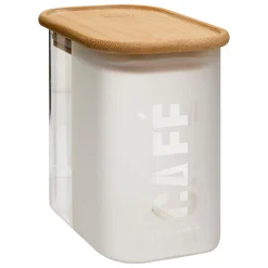 5five Cajas Y Frascos>Tarro para café de vidrio y bambú 0,72L