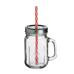 Cajas Y Frascos>Taza Para Batidos C/Pajita 45Cl