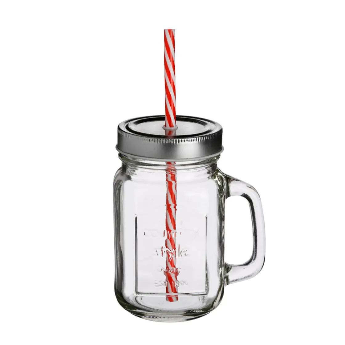 Cajas Y Frascos>Taza Para Batidos C/Pajita 45Cl