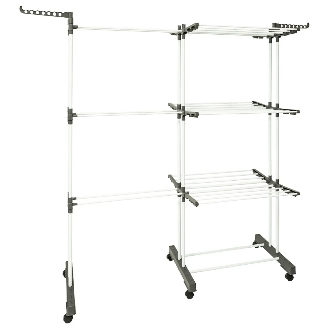 5five Tendederos Y Tablas De Planchar>Tendedero Modular Extensible Para Ropa 26m