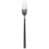 Cuchillería>Tenedor de mesa LUNE inox con mango negro