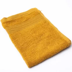 atmosphera Toallas De Baño>Toalla amarilla TIMELESS 30x50cm