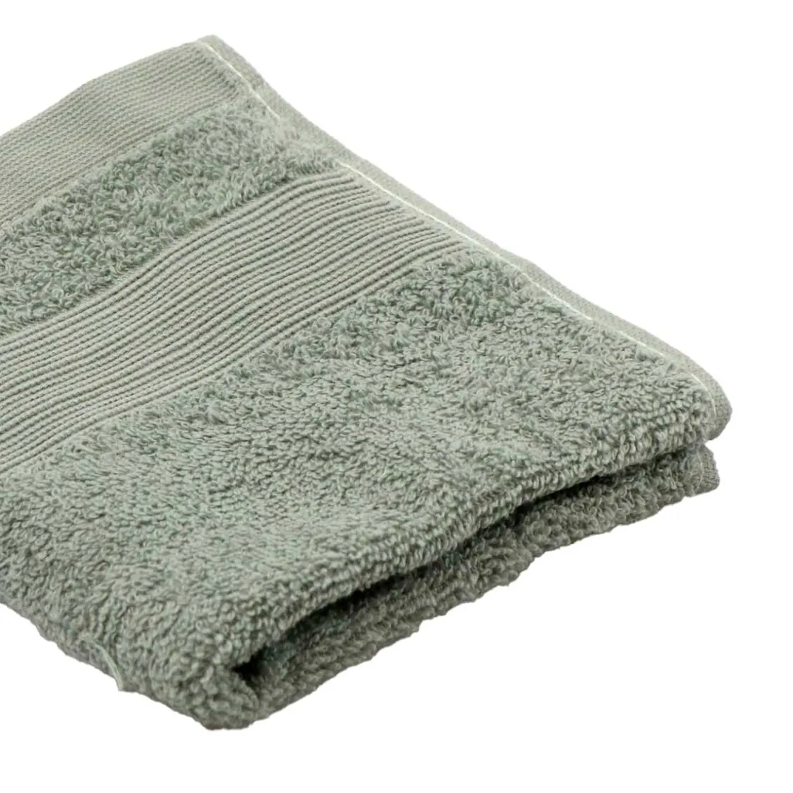 atmosphera Toallas De Baño>Toalla verde TIMELESS 30x50cm